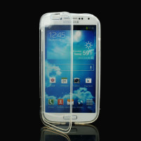Силиконов гръб ТПУ тефтер за Samsung Galaxy S4 I9500 / S4 I9505 / S4 Value Edition I9515 прозрачен